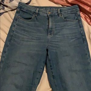 American Eagle Curvy Super High Rise Jegging Crop